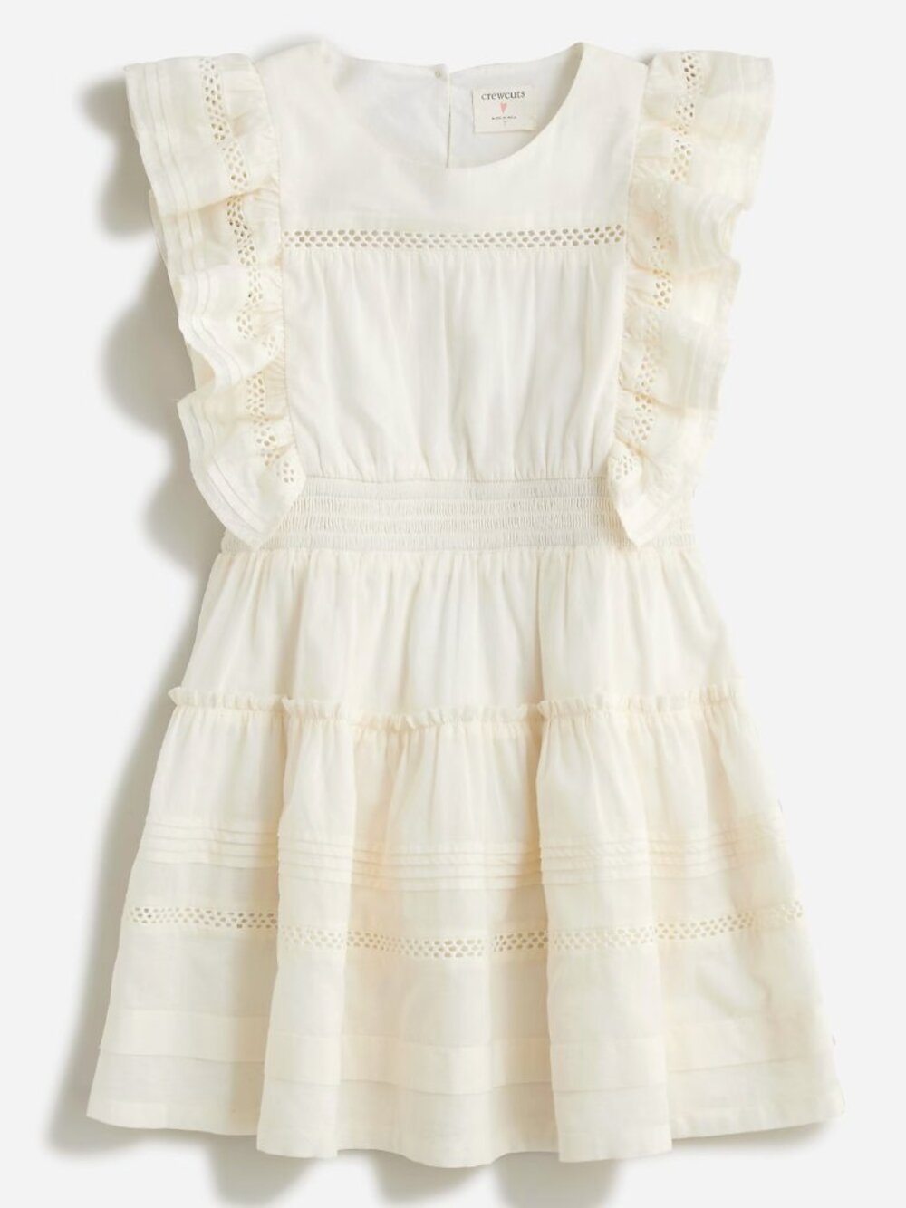 J.Crew Crewcuts | Girls' Teatime Dress in Cotton Voile Sz Girls 10